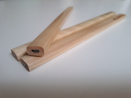 Timmermanspotlood met tekst