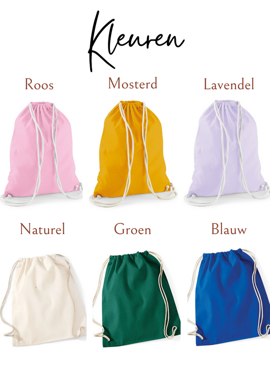 Katoenen turnzakje