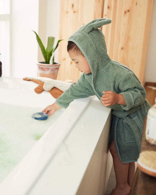 Badjas met naam geborduurd - Jollein