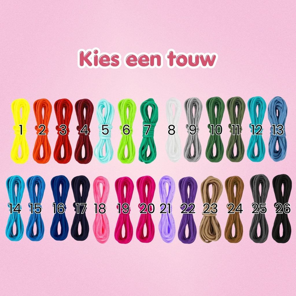 Sleutelhanger Paracord met naam