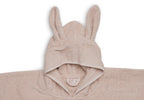 Badponcho met naam geborduurd