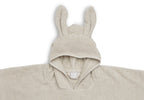 Badponcho met naam geborduurd