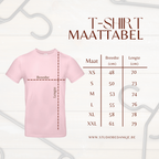 'PAPA' T-shirt met geboortedatum geborduurd