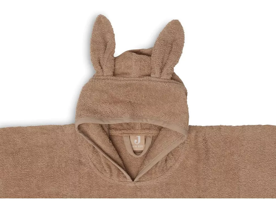 Badponcho met naam geborduurd