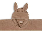 Badponcho met naam geborduurd