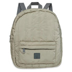 Groene kinderrugzak puffed met geborduurd naam – back-to-school cadeau kind – Studio Bedankje