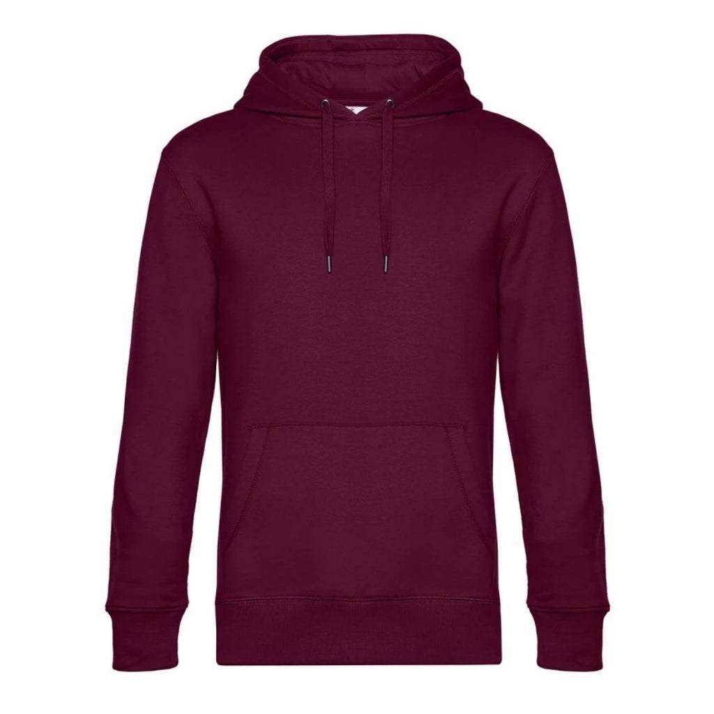 Bordeaux papa hoodie met geborduurde naam en kinderennamen – vaderdagcadeau – Studio Bedankje