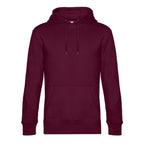 Bordeaux papa hoodie met geborduurde naam en kinderennamen – vaderdagcadeau – Studio Bedankje