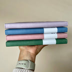 A5-schriftje met naam voor de juf en bijpassende pastel balpen, gepersonaliseerd cadeau, Studio Bedankje