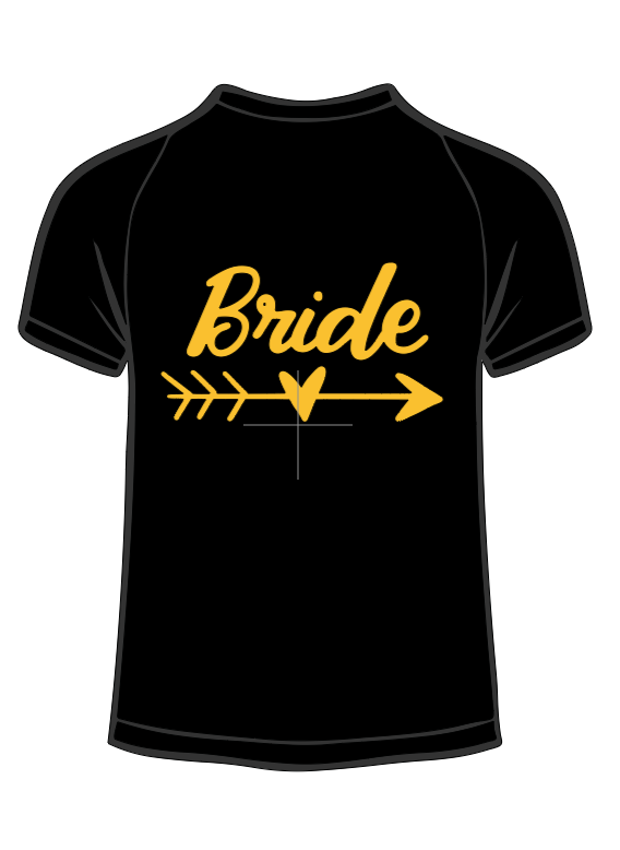 Vrijgezellen t-shirt (Bride squad)