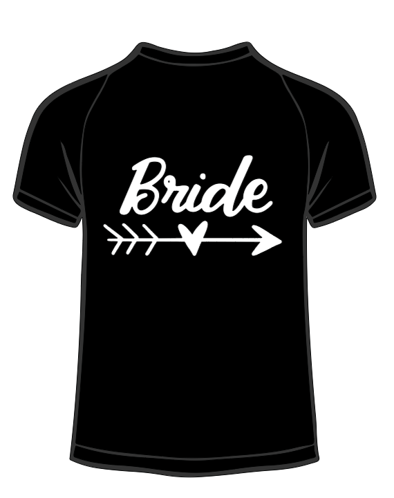 Vrijgezellen t-shirt (Bride squad)